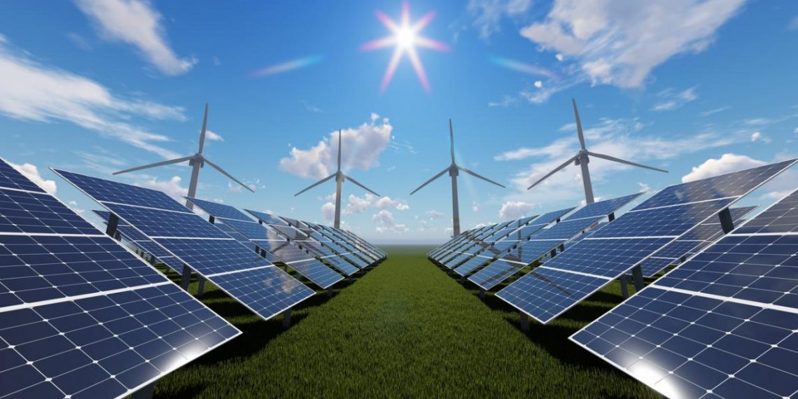 La energía eólica y solar representaron más de la mitad de la capacidad energética adicional de China en el 2021