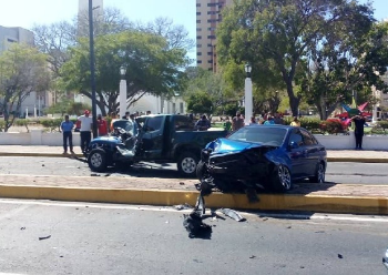 Aparatoso accidente se registró este domingo en Maracaibo