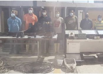 Detenidos en Los Teques 7 sujetos con material estratégico de CORPOELEC