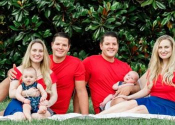 Mellizas se casaron con gemelos y sus hijos son primos y hermanos idénticos