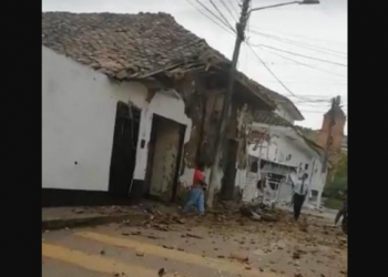 Explotó una “motobomba” en estación de la policía colombiana en Cauca