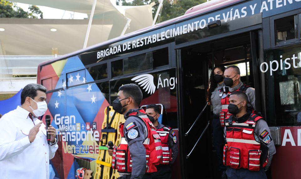 GOBIERNO DE VENEZUELA: Conmemoración del 3° Aniversario de la Gran Misión Transporte Venezuela