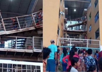 Desalojan a residentes de una misión vivienda en Anzoátegui por colapso de estructura