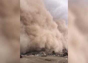Tormenta de arena en Chile