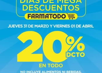 FARMATODO con mega descuento desde hoy en todos los productos