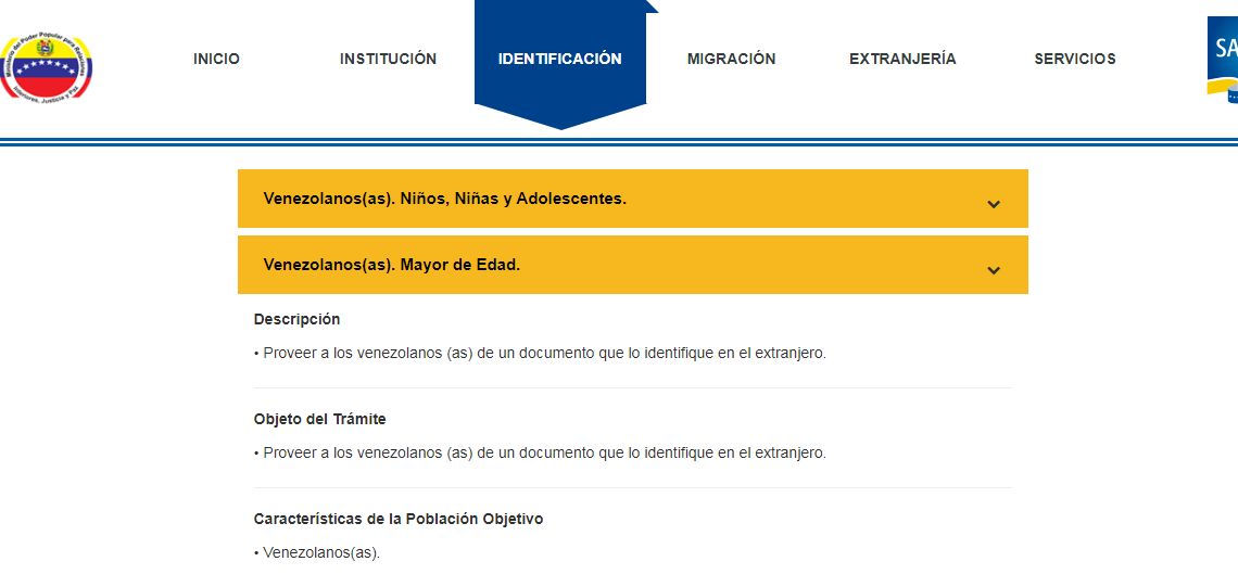Todo lo que debes saber sobre el SAIME: El servicio de prórroga de pasaportes ya está activo en su página web