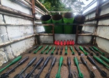 Detienen un camión acondicionado con explosivos y rampas en Colombia