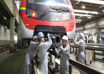 METRO DE CARACAS EN MANTENIMIENTO: El servicio en línea 1  activo con vía única desde agua salud hasta propatria