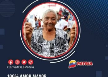 CARNET DE LA PATRIA: Ya están PAGANDO EL RETROACTIVO DE LA PENSIÓN por Amor Mayor