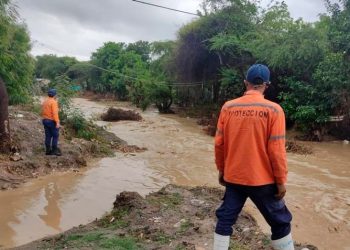 En Lara monitorean crecida de quebradas y ríos por lluvias