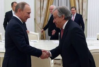 Putin recibirá el próximo martes a Guterres para hablar de Ucrania