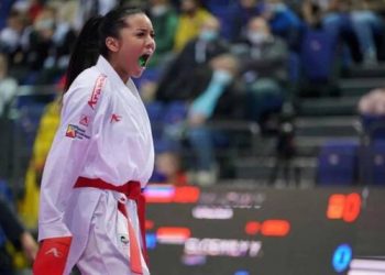 Karateca venezolana Yorgelis Salazar se alza con medalla de oro en la Premier League este domingo