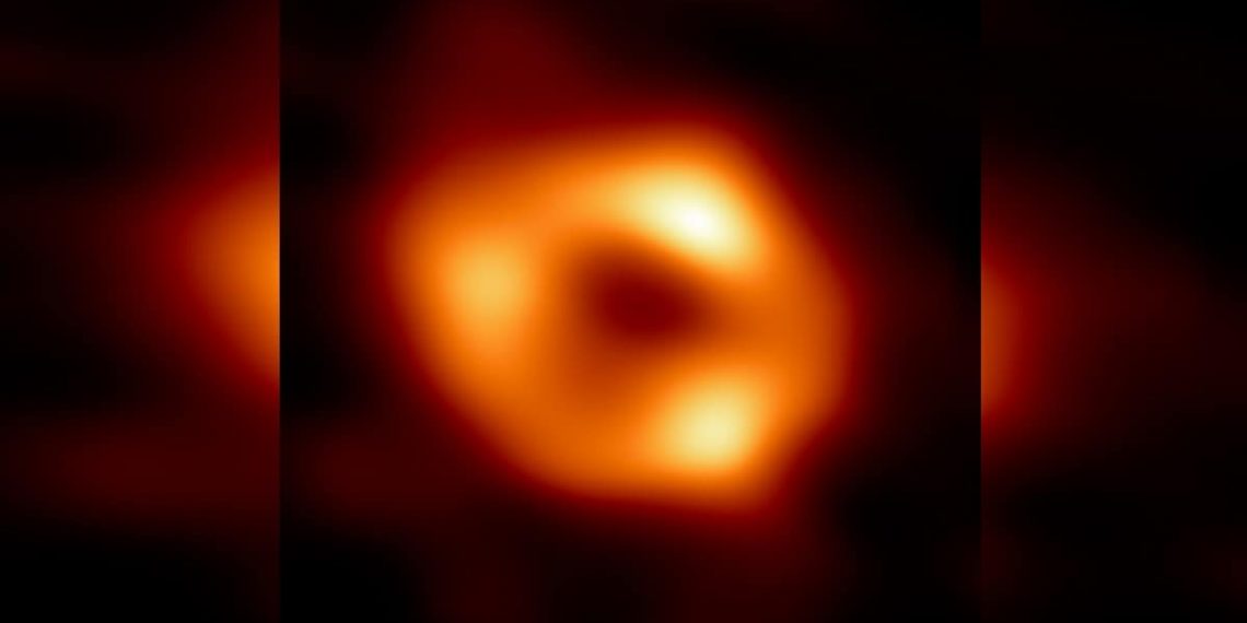 Difunden la primera imagen de un agujero negro del centro de nuestra galaxia