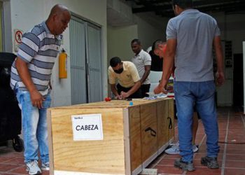 El cuerpo de fiscal antimafia asesinado en Colombia llega a Paraguay