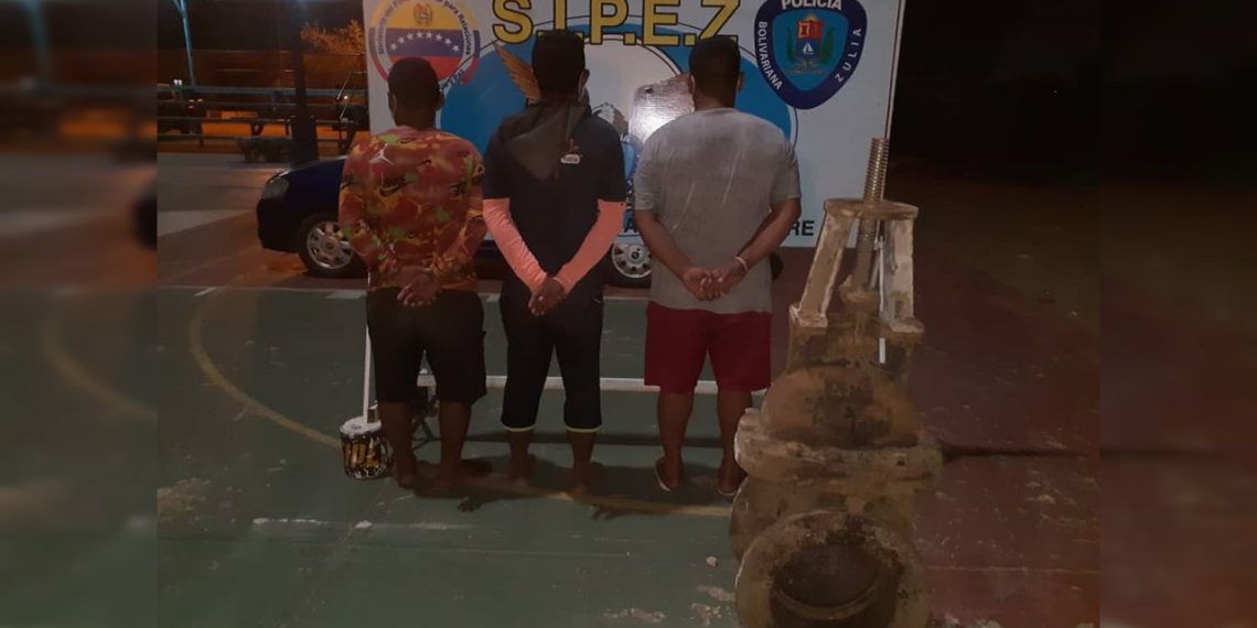 SIPEZ detiene a tres ladrones en La Cañada, uno con historial por homicidio