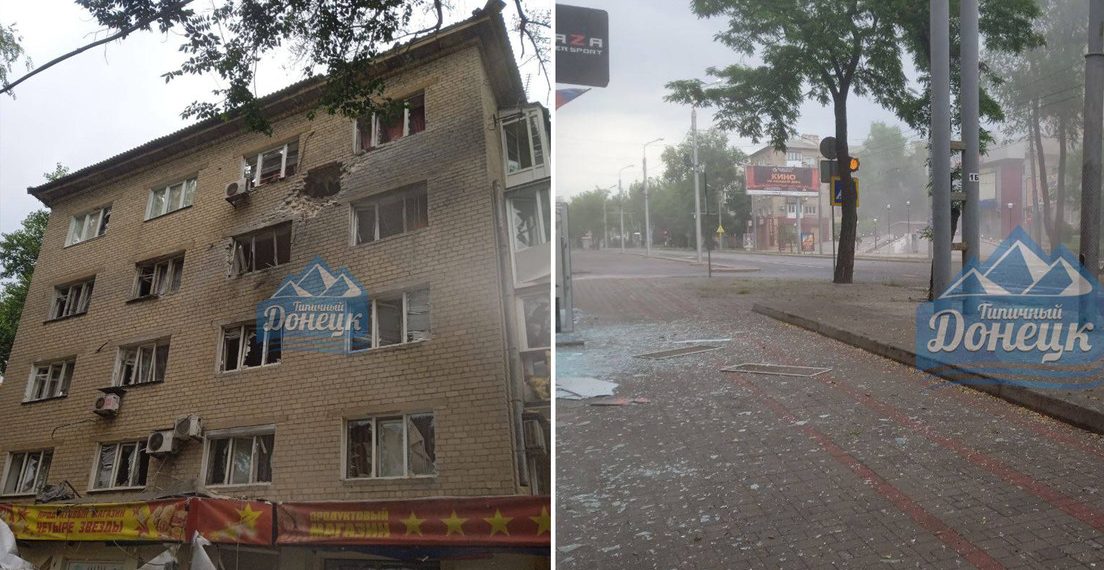 Ucrania vuelve a bombardear el centro de Donetsk