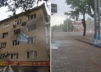 Ucrania vuelve a bombardear el centro de Donetsk
