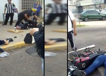 Reportan a un niño muerto y dos adultos heridos en monstruoso accidente de motocicletas  (IMÁGENES FUERTES)