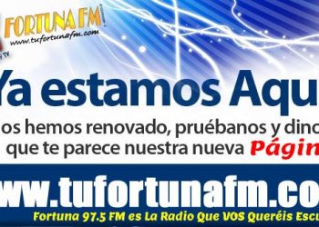 FORTUNA 97.5 FM: Ahora tiene su página web (+ESCUCHA AQUÍ)