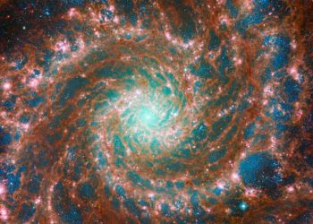 Telescopio Webb captura nuevos detalles de la Galaxia Fantasma