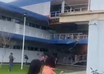 EN VIDEO: Mira cómo se derrumbó la Universidad de Cuernavaca