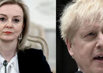 LIZ TRUSS SÓLO LLEGÓ PARA DESPEDIR A LA REINA: Boris Johnson es el favorito para volver a ser primer ministro británico