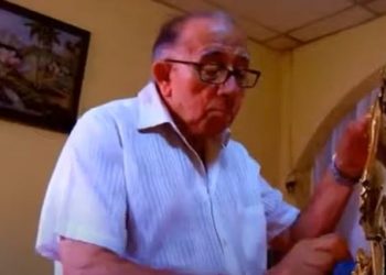 EL JOYERO DE LA VIRGEN: Don Enairo Villasmil, pule y pule