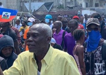 Protestan por posible intervención extranjera en Haití