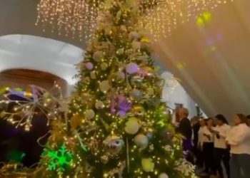 EN VIDEO: La Navidad llegó a la Gobernación del Zulia