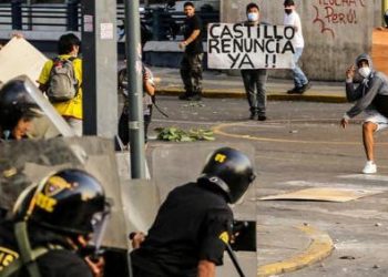 Marchas en Perú contra el presidente: «¡Fuera Castillo, fuera!»