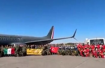 EN VIDEO: Socorristas y Caninos mexicanos llegan a Turquía