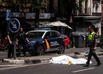 Persecución Policial en Madrid acabó en el atropello de dos hombres y tres sujetos detenidos