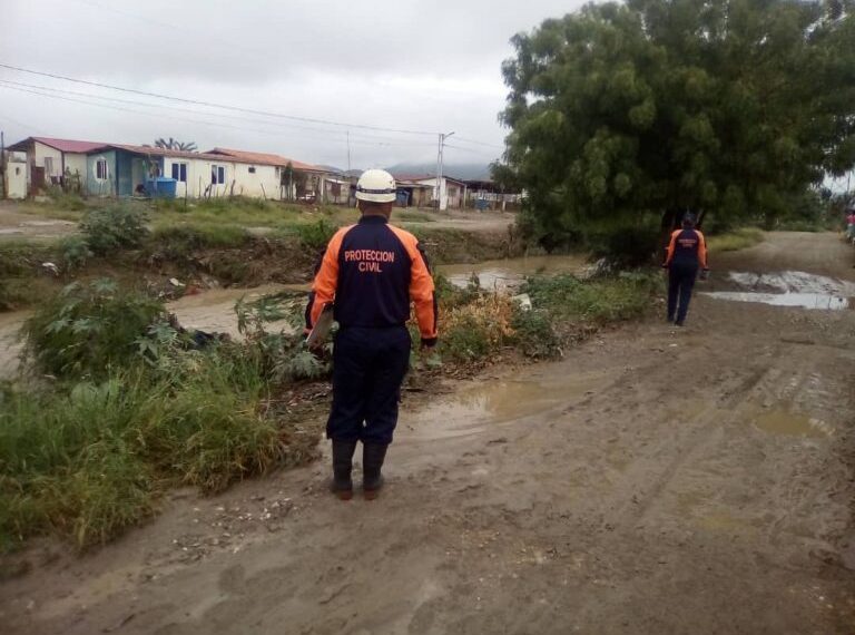Se desbordaron seis quebradas en Lara tras las lluvias