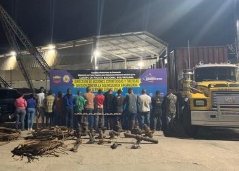 Detenidos 15 presuntos contrabandistas de material estratégico en el Zulia