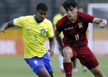 Venezuela cayó ante Brasil 2-1 en el Sudamericano sub-17