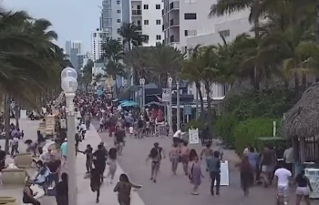 Tiroteo en Hollywood Beach que dejó a seis adultos y tres niños heridos
