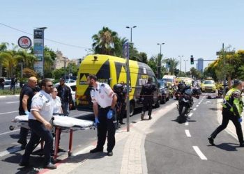 Un atentado en Tel Aviv deja nueve heridos, tres de gravedad