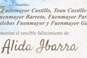 Falleció ALIDA IBARRA: Fundadora de la U.E. Nuestra Señora del Valle en Maracaibo