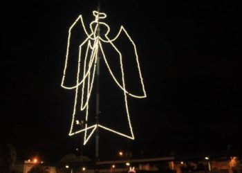 ¡Asómate! EL ANGELITO DE AMPARO ILUMINA A MARACAIBO (+Video)