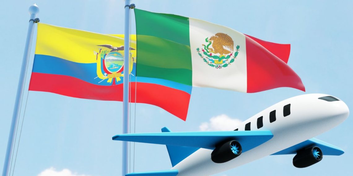 Ecuador restringió vuelos con destino a México