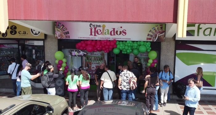 Crema Helados alcanza el hito de 60 franquicias con nuevas aperturas en el estado Zulia