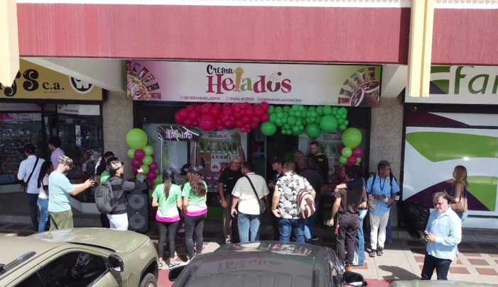 Crema Helados alcanza el hito de 60 franquicias con nuevas aperturas en el estado Zulia